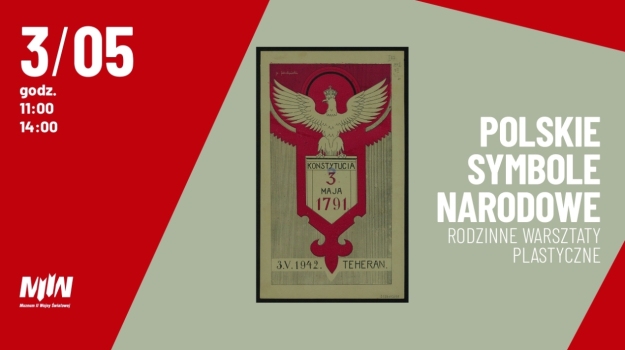 3 MAJA | Rodzinne warsztaty plastyczne pt. „Polskie symbole narodowe"