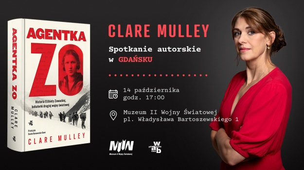 Spotkanie autorskie z Clare Mulley z okazji premiery książki "𝗔𝗚𝗘𝗡𝗧𝗞𝗔 𝗭𝗢"