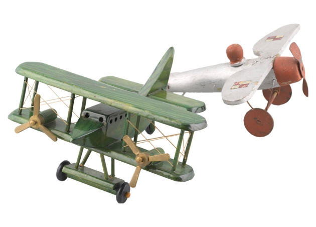 Cykl #PoznajZbioryM2WŚ - zabawkowe samoloty z okresu II RP 