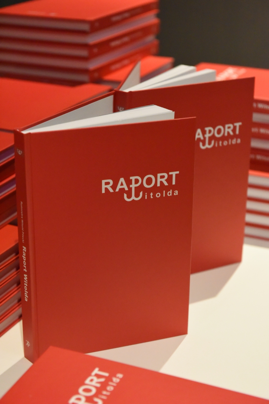 Prezentacja książki "Raport Witolda". Fot. R. Jocher