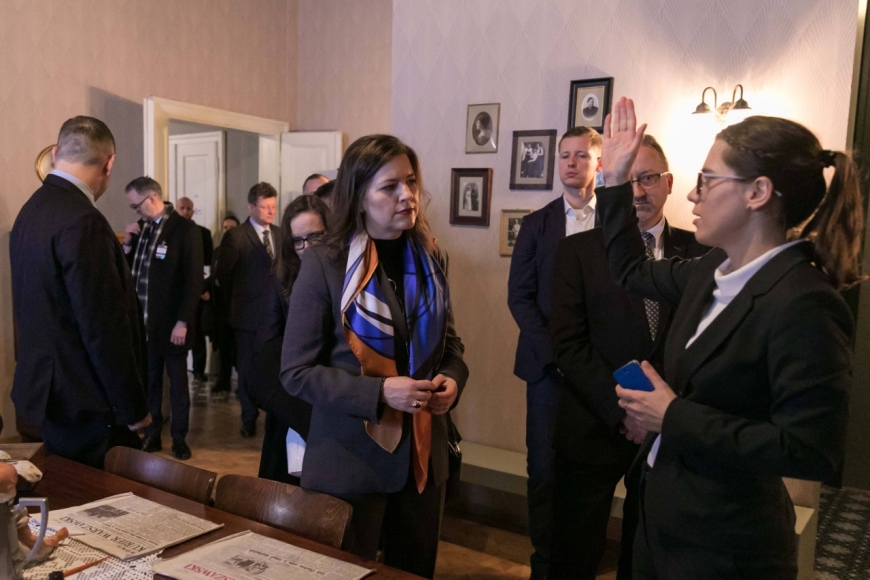 Wizyta prezydenta Islandii (fot. M. Bujak)