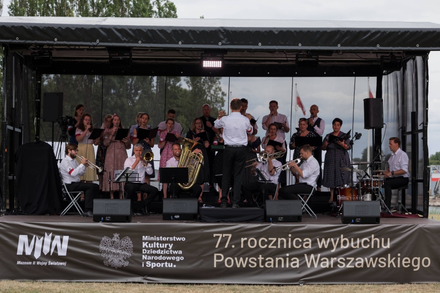 Plenerowy koncert na Westerplatte