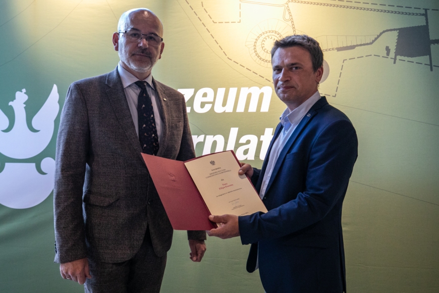 Filip Kuczma i Adam Dziewanowski z M2WŚ otrzymali nagrody od Ministra Kultury i Dziedzictwa Narodowego