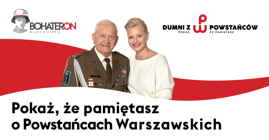 78. rocznica Powstania Warszawskiego - ogólnopolska kampania społeczno-edukacyjna „BohaterON - włącz historię”