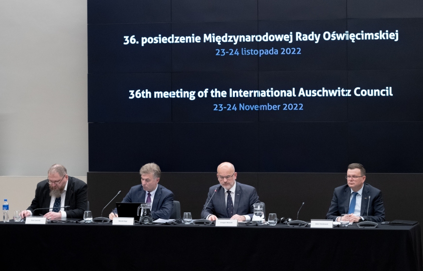 36. posiedzenie Międzynarodowej Rady Oświęcimskiej (źródło: Państwowe Muzeum Auschwitz-Birkenau)