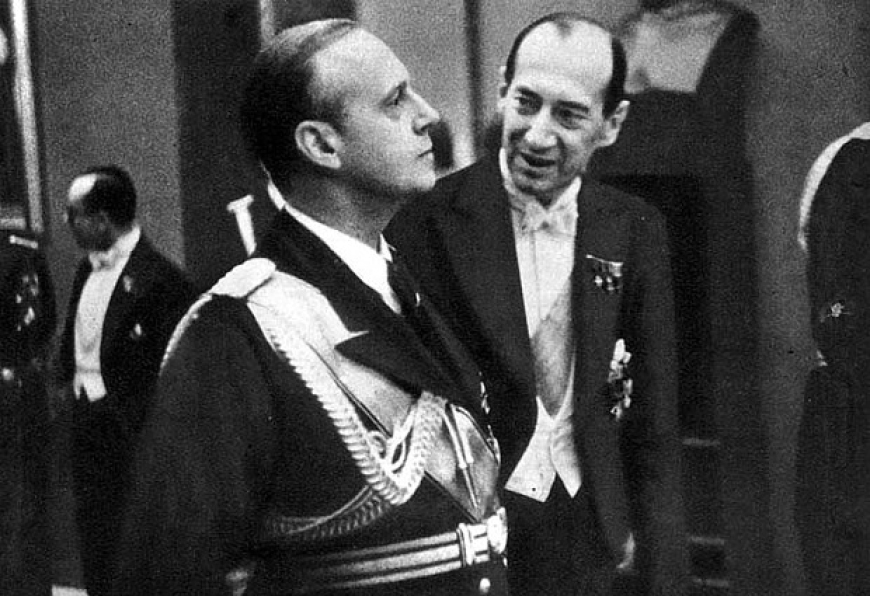 Wizyta Joachima von Ribbentropa w Polsce, styczeń 1939; źródło: commons.wikimedia.org
