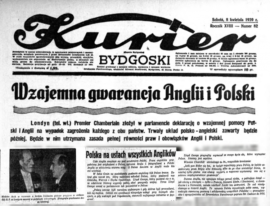 Wzajemna gwarancja Anglii i Polski