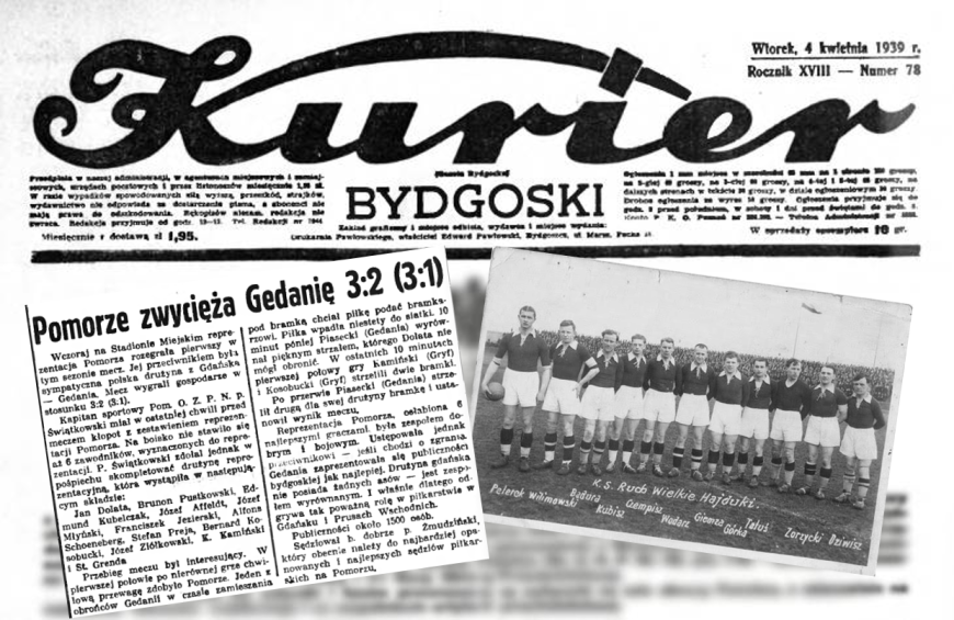 źródło: Kurier Bydgoski z dn. 4 kwietnia 1939; www.gedania1922.pl