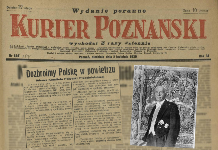 źródło: Kurier Poznański z dn. 2 kwietnia1939; commons.wikimedia.org