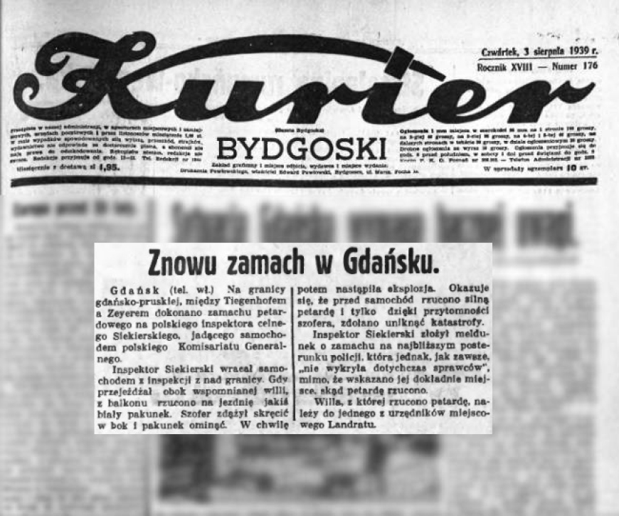 źródło: Kurier Bydgoski z dn. 3 sierpnia 1939