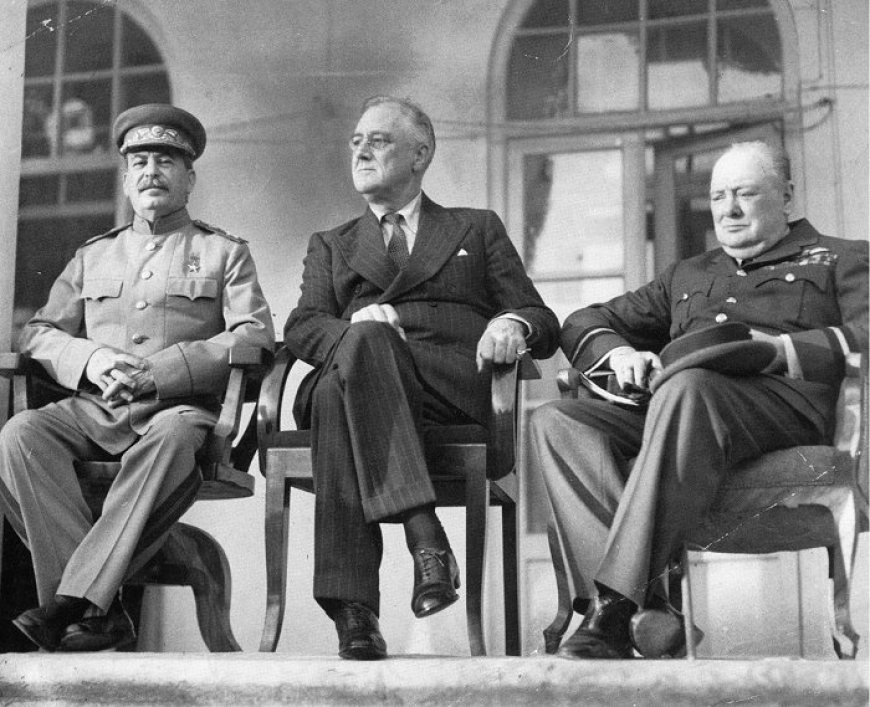 Postanowienia Konferencji W Teheranie I Jałcie 28 listopada 1943 roku rozpoczęła się Konferencja w Teheranie | Muzeum