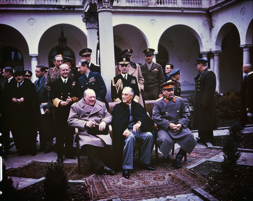 4 lutego 1945 rozpoczęła się konferencja w Jałcie