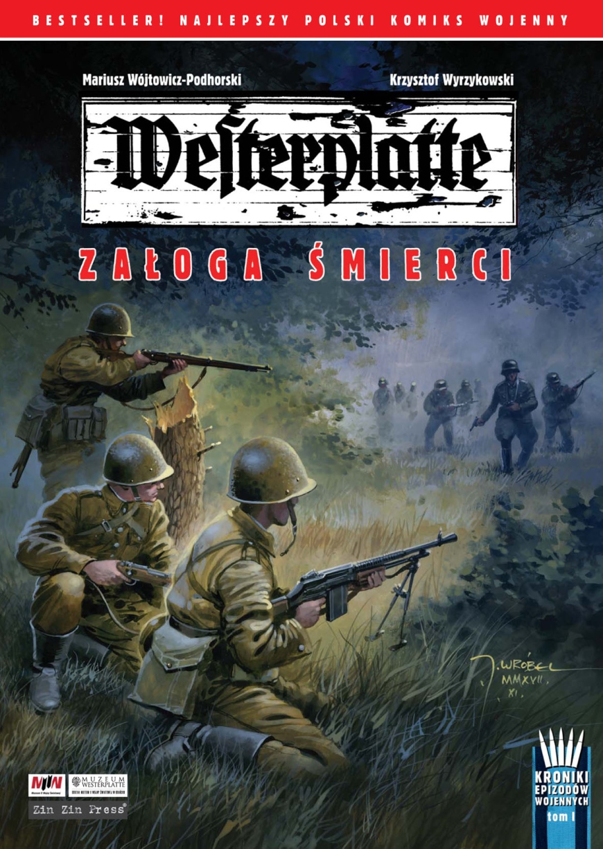 Promocja polskiego komiksu wojennego "Westerplatte. Załoga śmierci"