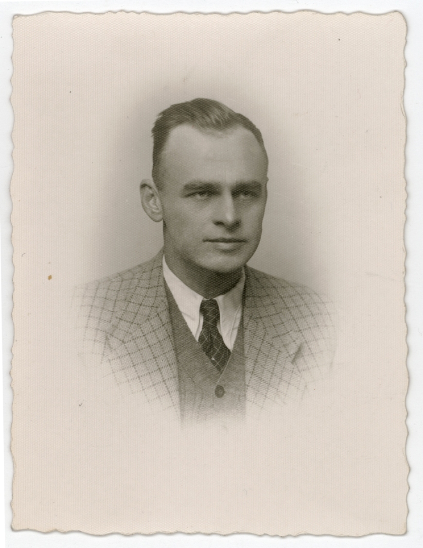 Witold Pilecki na krótko przed aresztowaniem w łapance i przewiezieniem przez Niemców do Auschwitz. Zdjęcie z ok. 1940 r. Ze zbiorów Jacka Pawłowicza.