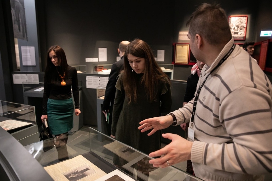 W Muzeum trwa staż naukowy muzealników z Narodowego Historycznego Muzeum w Mińsku