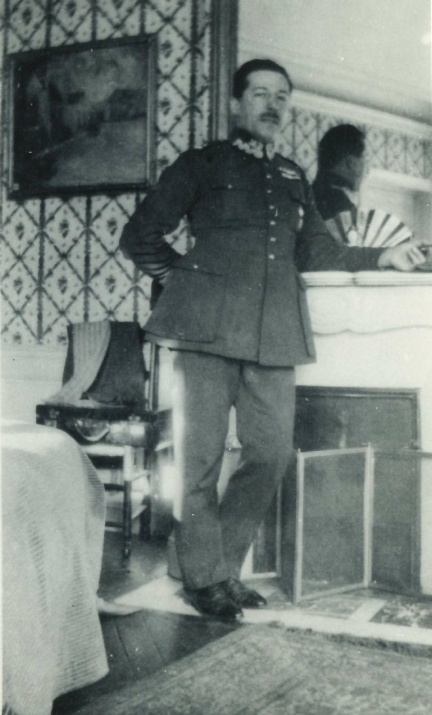 Jan Kowalewski w czasach nauki we francuskiej École Supérieure de Guerre, 1926 (zbiory rodziny Kowalewski-Ferreira)