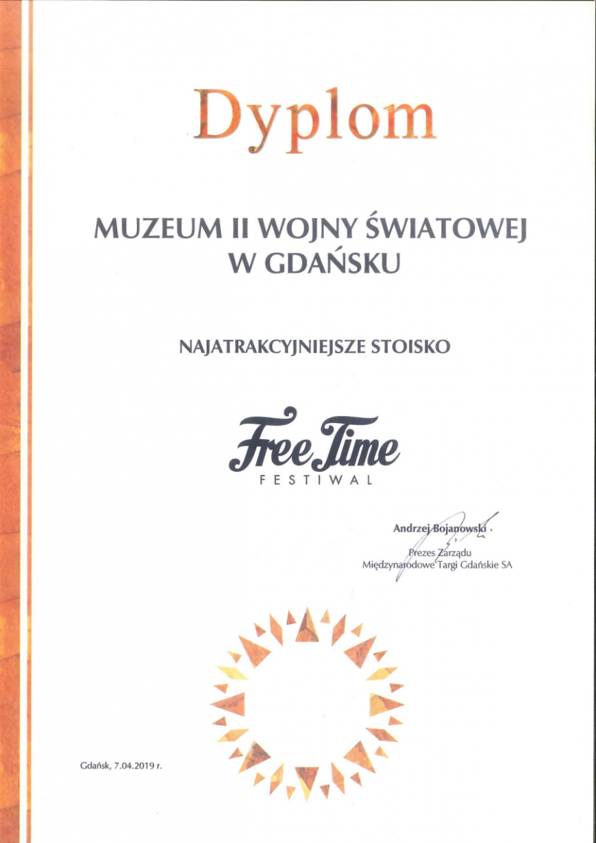 Stoisko Muzeum jednym z najatrakcyjniejszych podczas tegorocznej edycji Free Time Festiwalu