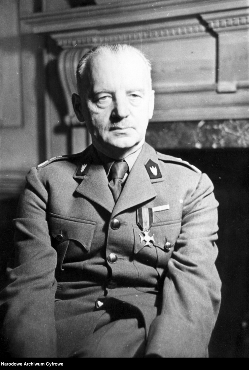 Gen. Władysław Sikorski; źródło – Narodowe Archiwum Cyfrowe