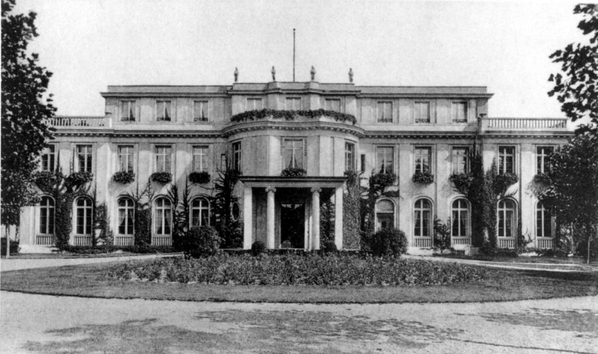 Willa w Wannsee gdzie w styczniu 1942 r. podjęto kluczowe decyzje dotyczące wymordowania europejskich Żydów (źródło: Haus der Wannsee-Konferenz)