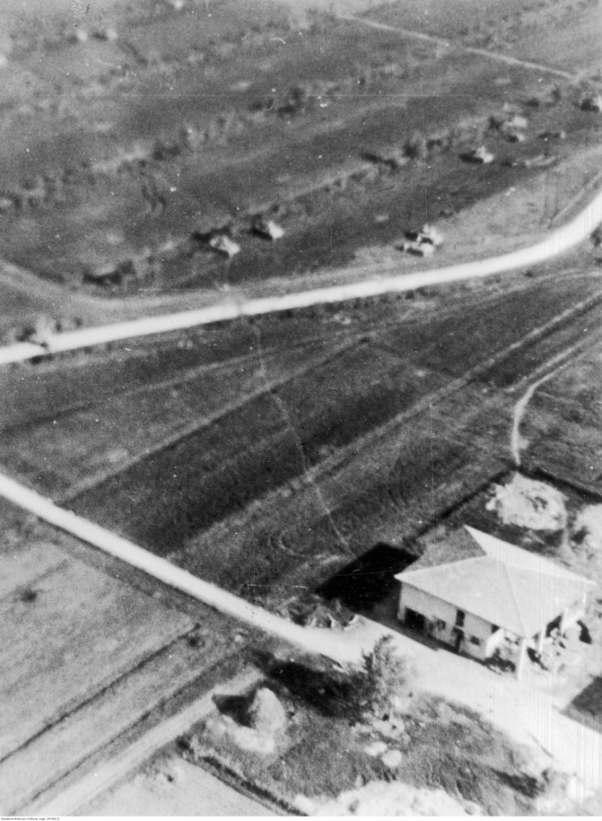 Natarcie Shermanów nad rzeką Gaiana, kwiecień 1945 r. Narodowe Archiwum Cyfrowe, NAC