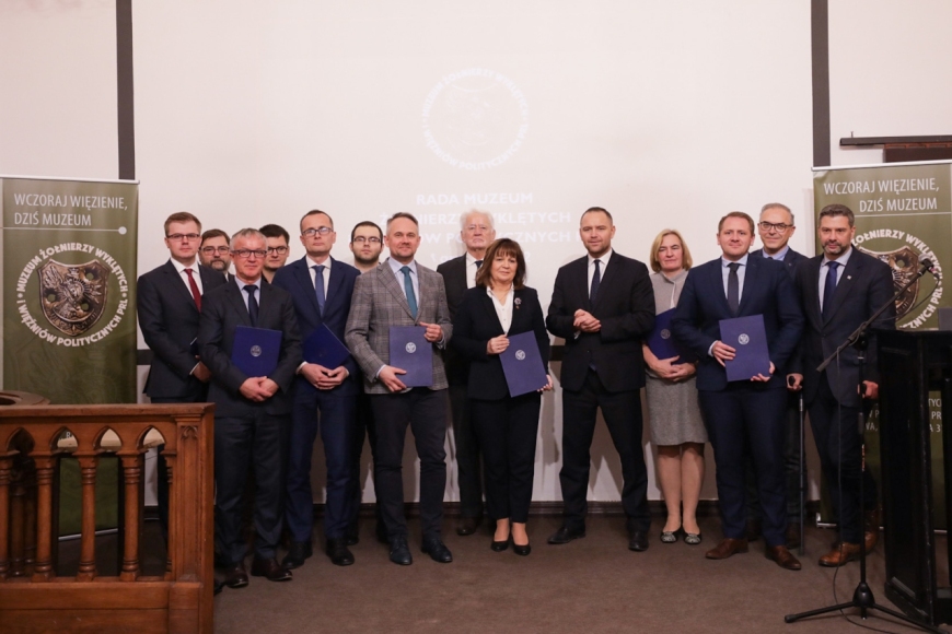 Wręczenie nominacji do Rady Muzeum Żołnierzy Wyklętych i Więźniów Politycznych PRL