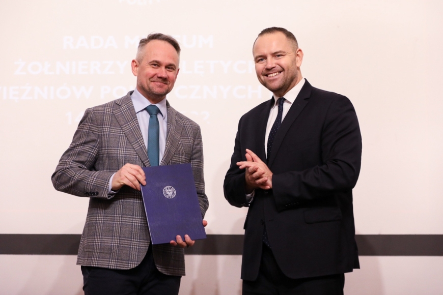 Wręczenie nominacji do Rady Muzeum Żołnierzy Wyklętych i Więźniów Politycznych PRL