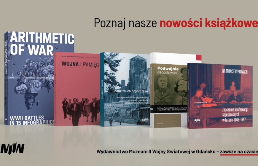 Wydawnictwo Muzeum II Wojny Światowej w Gdańsku – zawsze na czasie!