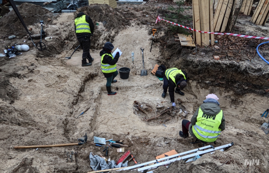 Archeolodzy MIIWŚ odkryli szczątki niemieckich żołnierzy na Westerplatte