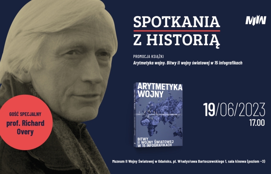 Promocja książki „Arytmetyka wojny. Bitwy II wojny światowej w 15 infografikach”