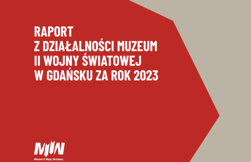 Raport z działalności Muzeum II Wojny Światowej w Gdańsku za rok 2023