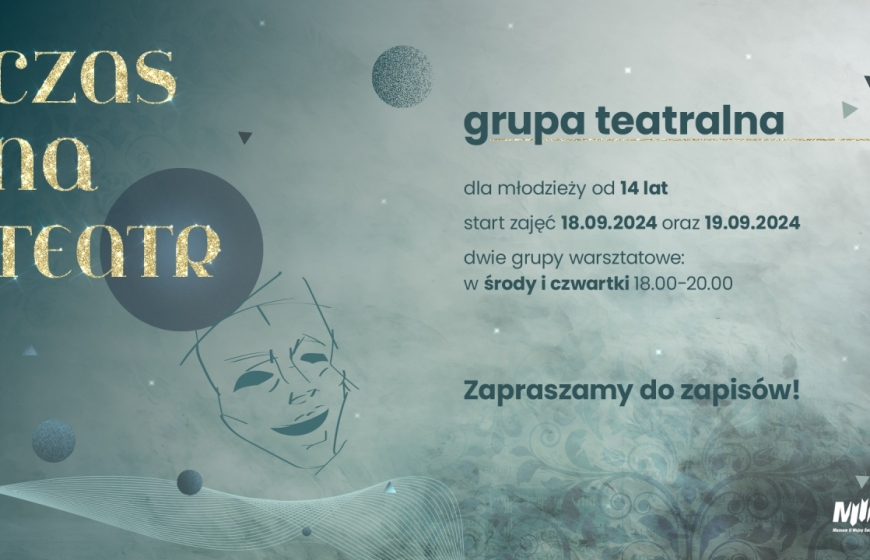 Ruszyła rekrutacja do II edycji warsztatów teatralnych!