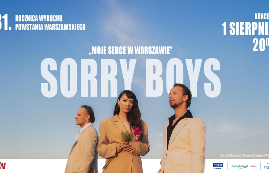 Koncert zespołu Sorry Boys w 81. rocznicę wybuchu Powstania Warszawskiego