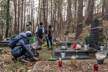 Delegacja Muzeum II Wojny Światowej w Gdańsku upamiętniła obrońcę Wybrzeża