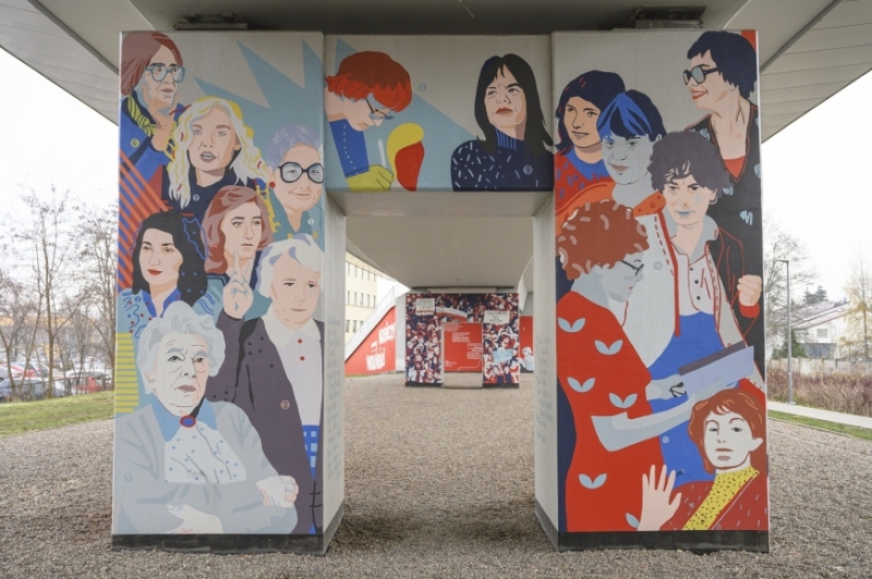 Joanna Muszkowska- Penson (2). Mural „Kobiety Wolności”