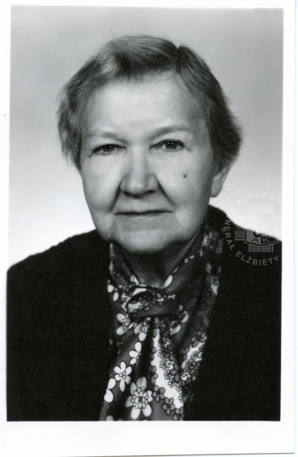 Elżbieta Zawacka, 1985 (zbiory Fundacji Generał Elżbiety Zawackiej)