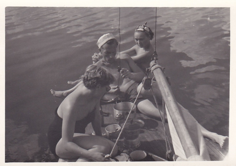 Olga Krzyżanowska, lata 50. XX w. (fot. archiwum prywatne)