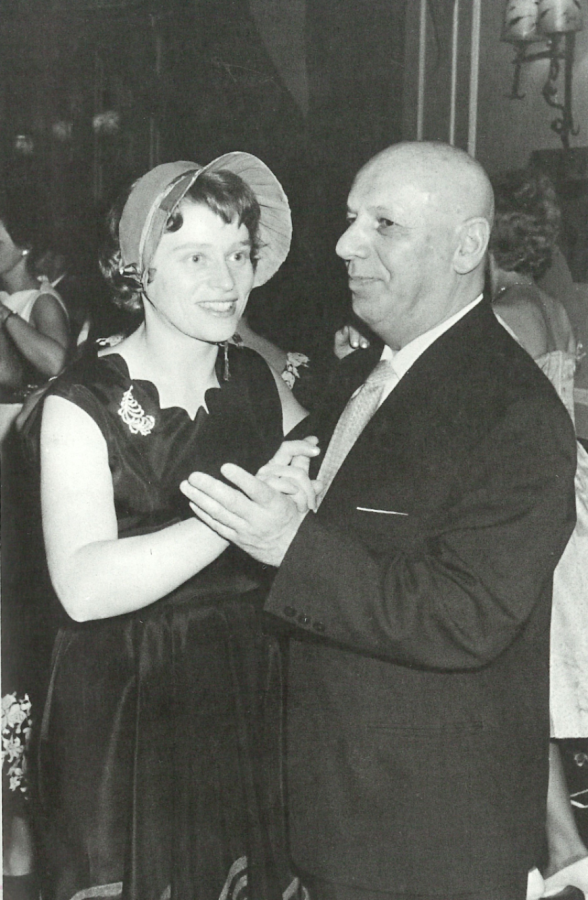 Państwo Penson na balu, lata 60. XX w. (for. archiwum rodzinne)