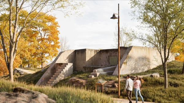 Wizualizacja 1 – placówka „Fort”