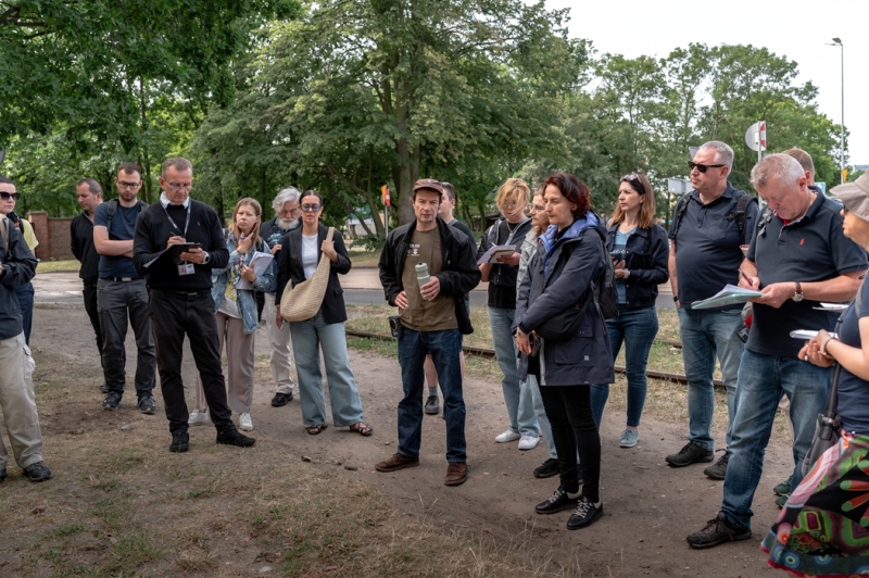 Szkolenie otwarte po terenie Westerplatte i wystawie w Elektrowni