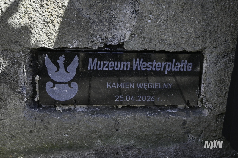 25 kwietnia wmurowano kamień węgielny pod budowę Muzeum Westerplatte