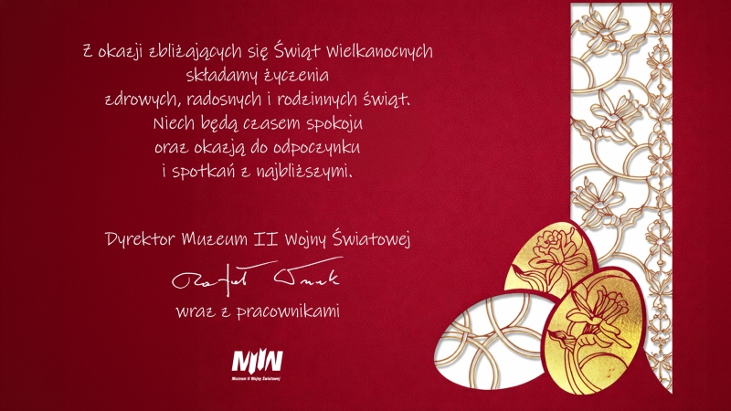 Wesołych Świąt Wielkanocnych!