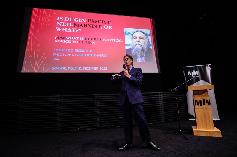 Wykład prof. Stephena Hicksa oraz prof. dr. hab. Piotra Kostyło 