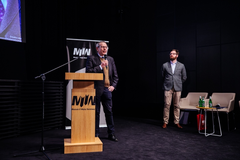 Wykład prof. Stephena Hicksa oraz prof. dr. hab. Piotra Kostyło 