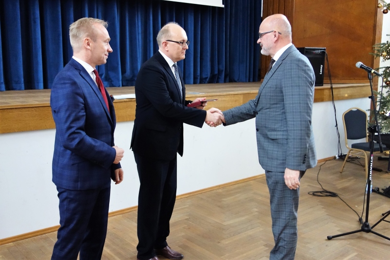 Dyrektor M2WŚ otrzymał medal od Związku Gmin Pomorskich