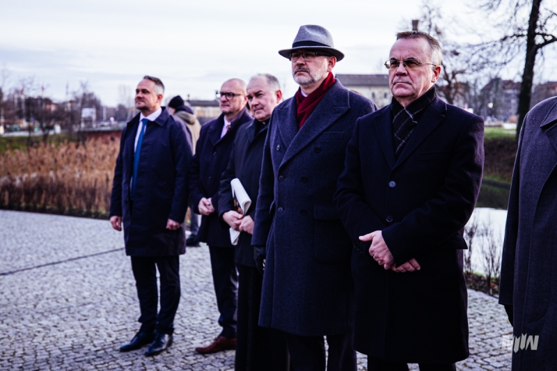 Przy M2WŚ odsłonięto tablicę upamiętniającą ppłk. Mariana Chodackiego