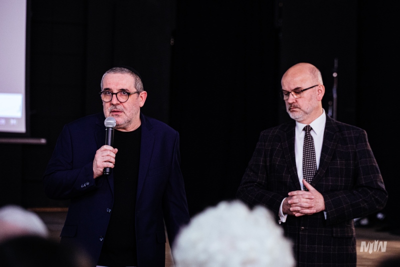 Pokaz filmu "Bez prawa do życia" w Nowej Synagodze