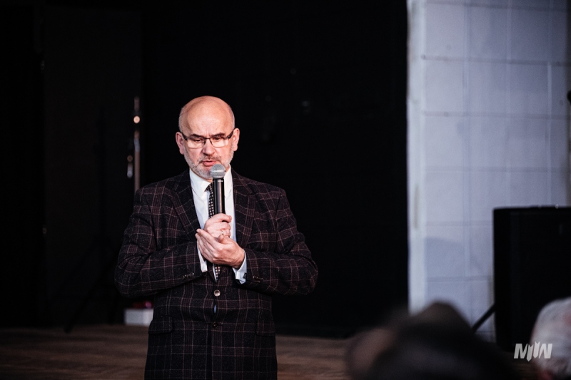 Pokaz filmu "Bez prawa do życia" w Nowej Synagodze