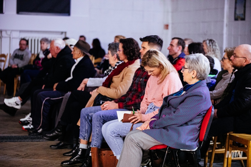 Pokaz filmu "Bez prawa do życia" w Nowej Synagodze