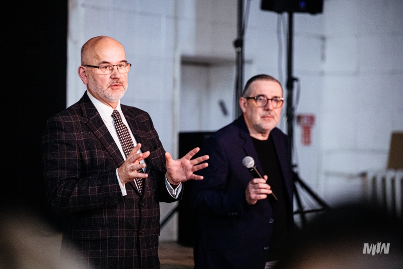 Pokaz filmu "Bez prawa do życia" w Nowej Synagodze