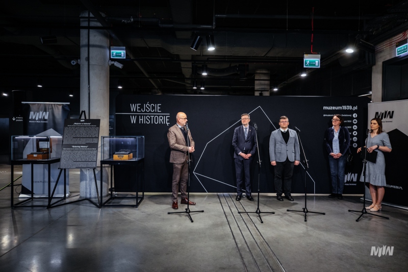 „Wejście w Historię” - prezentacja maszyn szyfrujących ze zbiorów MHP